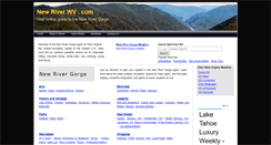 Desktop Screenshot of newriverwv.com
